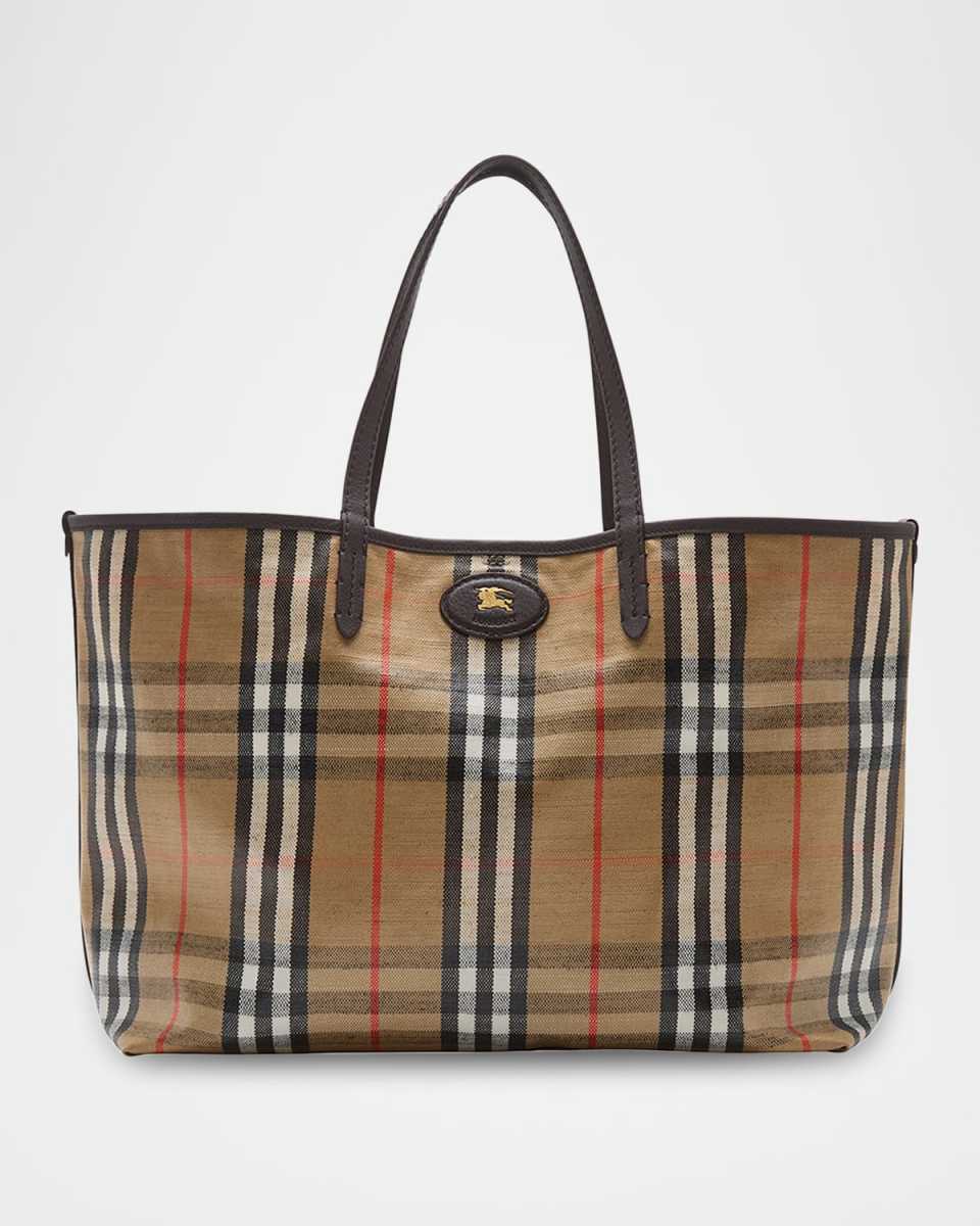 Highlands Medium Check Tote Bag